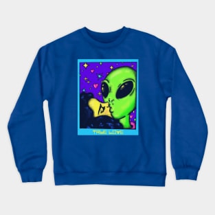 Ufo true love Crewneck Sweatshirt